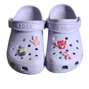Lavender crocs